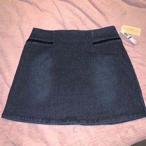 Copper key mini skirt